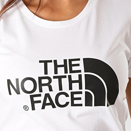The North Face - Tee Shirt Femme Easy C256 Blanc