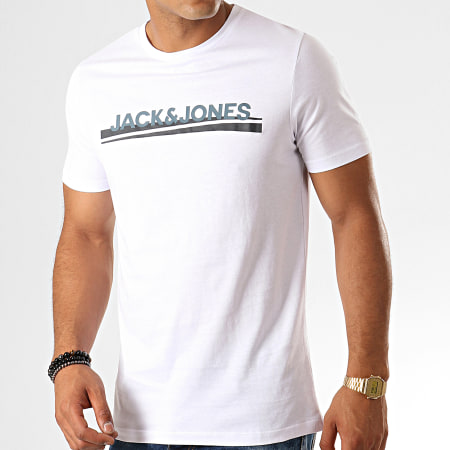 Jack And Jones - Tee Shirt Zine Blanc