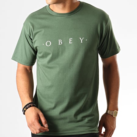 Obey - Tee Shirt Novel Vert