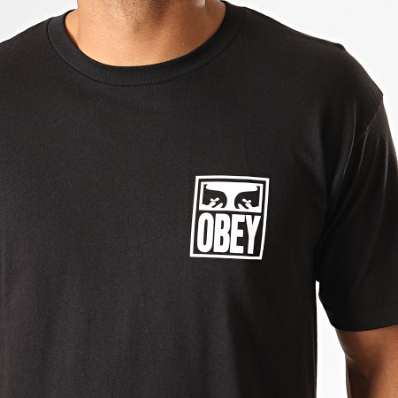 Obey - Tee Shirt Eyes Icon Noir