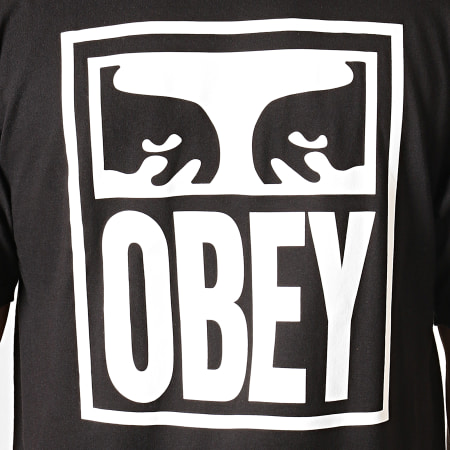 Obey - Tee Shirt Eyes Icon Noir