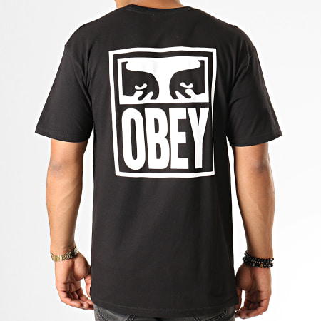 Obey - Tee Shirt Eyes Icon Noir