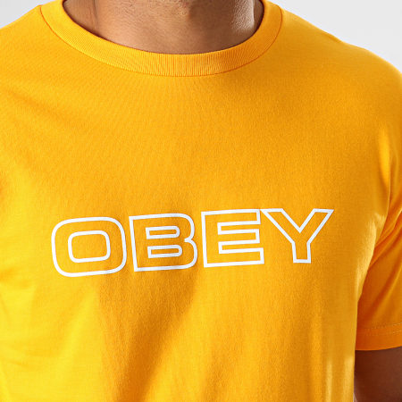 Obey - Tee Shirt Ceremony Jaune