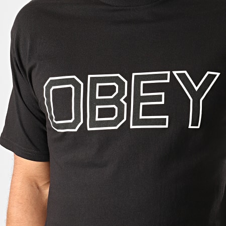 Obey - Tee Shirt Tough Noir