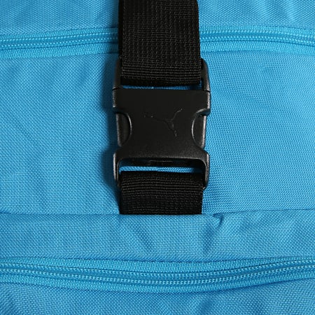 Puma - Sac De Sport OM Liga Medium Bag Noir Bleu Ciel