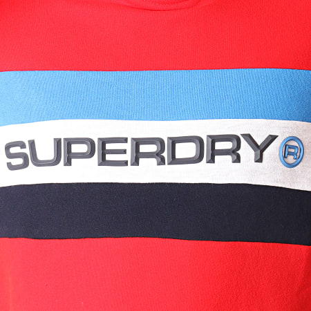 Superdry - Sweat Capuche Trophy Classic M2000054B Rouge