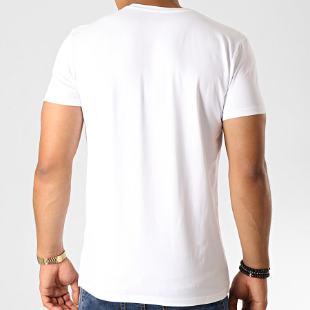 Kaporal - Lot De 2 Tee Shirts Rift Blanc Noir