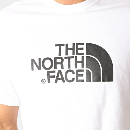 The North Face - Tee Shirt Dye 3XZC Blanc Noir Dégradé