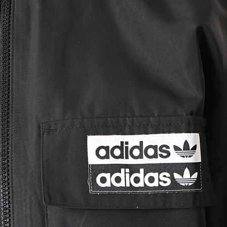 Adidas Originals - Veste Zippée Crop Femme ED7444 Noir