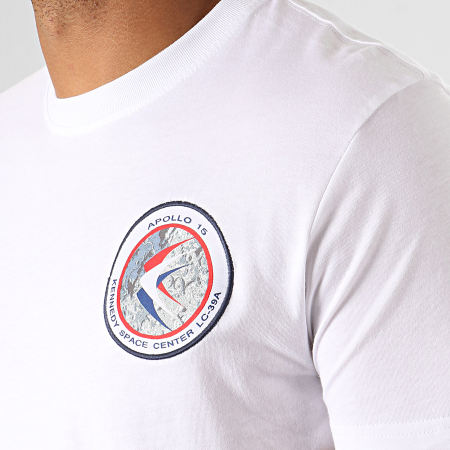 Alpha Industries - Tee Shirt NASA Apollo 15 198501 Blanc 
