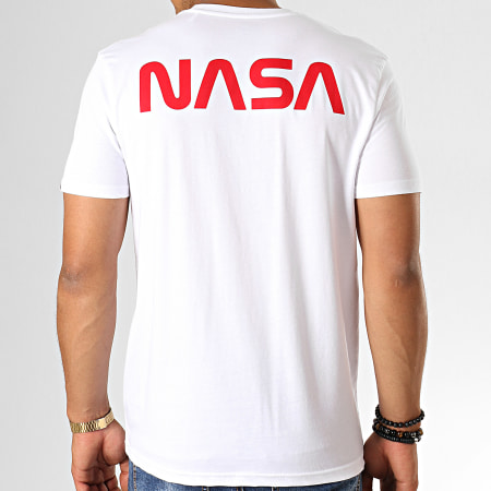 Alpha Industries - Tee Shirt NASA Apollo 15 198501 Blanc 