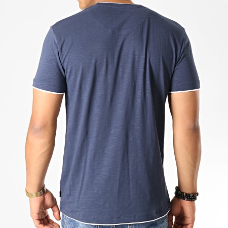 Esprit - Tee Shirt Poche 089EE2K011 Bleu Marine