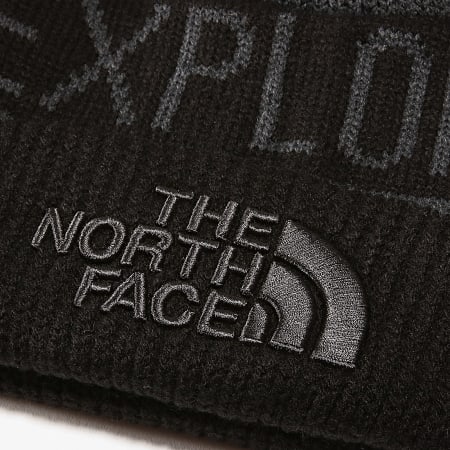 The North Face - Bonnet Retro TNF Pom Pom Noir