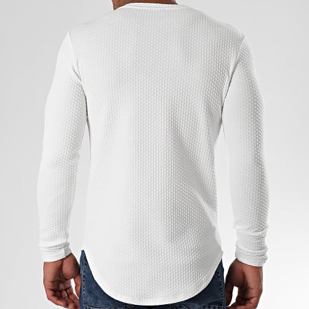 Uniplay - Tee Shirt Oversize Manches Longues UY428 Ecru