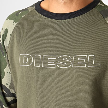 Diesel - Sweat Crewneck UMLT Max 00CP81-0BAWZ Vert Kaki Camouflage