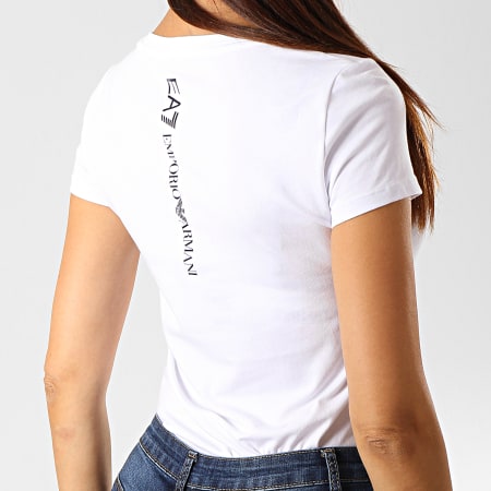 EA7 Emporio Armani - Tee Shirt Femme 8NTT63-TJ12Z Blanc