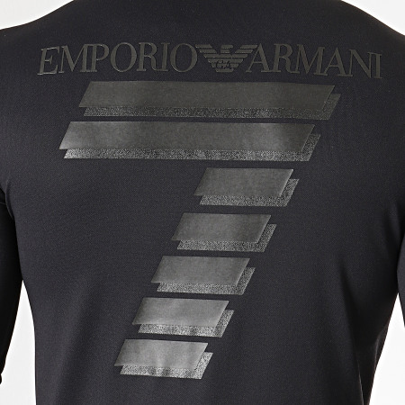 EA7 Emporio Armani - Tee Shirt Manches Longues 6GPT85-PJZ8Z Noir