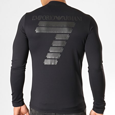 EA7 Emporio Armani - Tee Shirt Manches Longues 6GPT85-PJZ8Z Noir