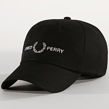 Fred Perry - Casquette Fitted HW7640 Noir