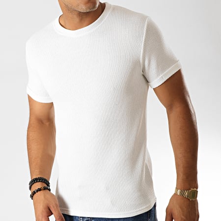 Frilivin - Tee Shirt 9295-PIK Blanc