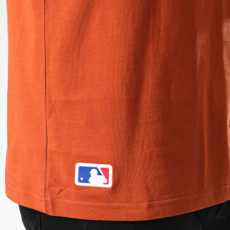 New Era - Tee Shirt MLB Seasonal Team Logo New York Yankees 12033498 Orange