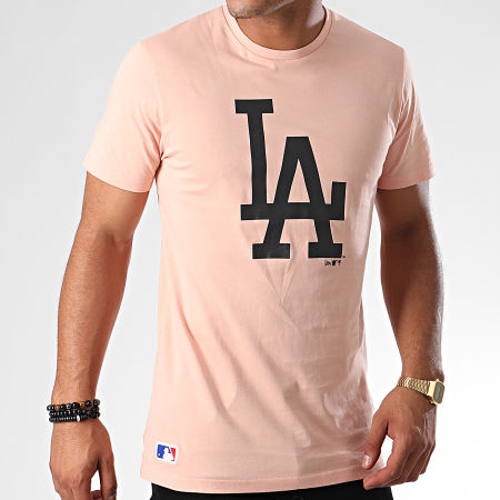 Los Angeles Dodgers New Era Seasonal Team Logo T-Shirt