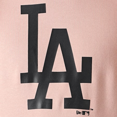 New Era - Sweat Capuche MLB Seasonal Team Logo Los Angeles Dodgers 12033512 Rose