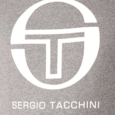 Sergio Tacchini - Sweat Capuche Zion 37704 Gris Chiné