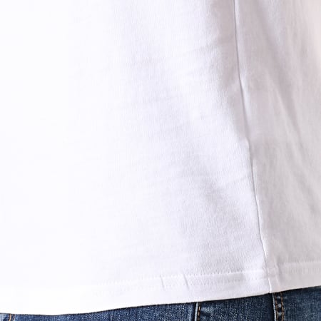 Superdry - Tee Shirt Camouflage Vintage Logo M1000057B Blanc Gris Rouge
