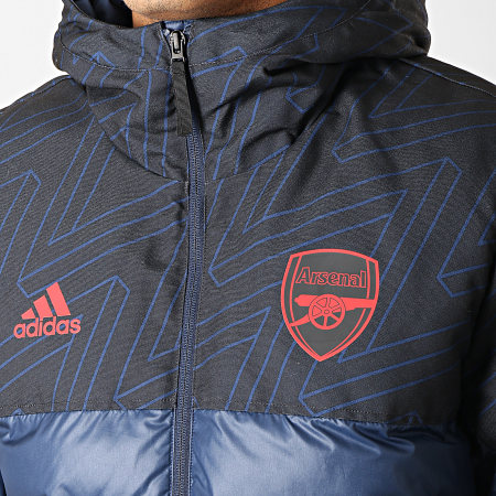 Adidas Sportswear - Doudoune Arsenal Seasonal Special Padded EH5625 Bleu Marine Noir Rouge
