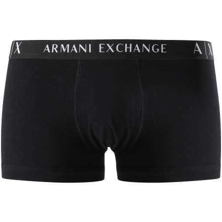 Armani Exchange - Juego de 3 calzoncillos 956000 Negro