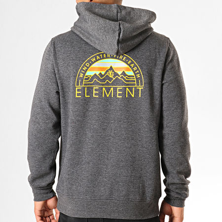 Element - Sweat Capuche Odyssey Gris Anthracite Chiné