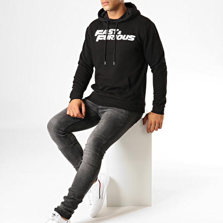 Fast & Furious - Sweat Capuche Fast And Furious Noir