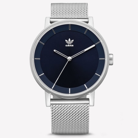 adidas - Montre District M1 Z042928 Silver Navy Sunray