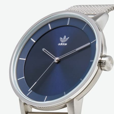 adidas - Montre District M1 Z042928 Silver Navy Sunray