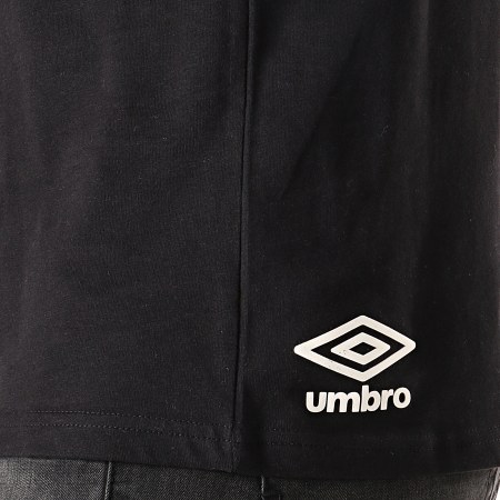Umbro - Tee Shirt 729500-60 Noir Blanc Gris Chiné