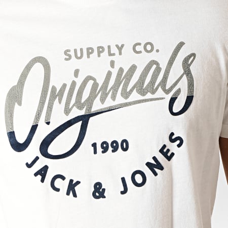Jack And Jones - Tee Shirt Mirror Blanc