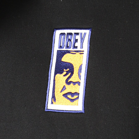 Obey - Sweat Capuche Slim Icon Noir