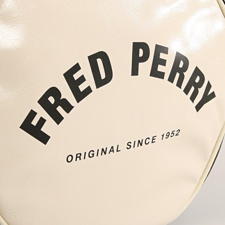 Fred Perry - Sac De Sport L7220 Noir Blanc