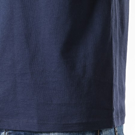 Fred Perry - Tee Shirt A Bandes Taped Ringer M6347 Bleu Marine