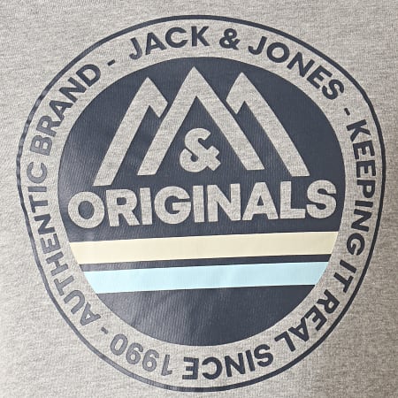 Jack And Jones - Sweat Capuche Wilmer Gris Chiné