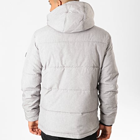 Jack And Jones - Parka Will Puffer Gris Chiné