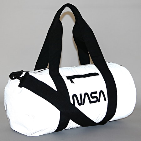 NASA - Sac De Sport Worm Logo Reflective Gris