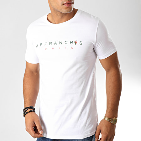 Affranchis Music - Tee Shirt Algérie Blanc