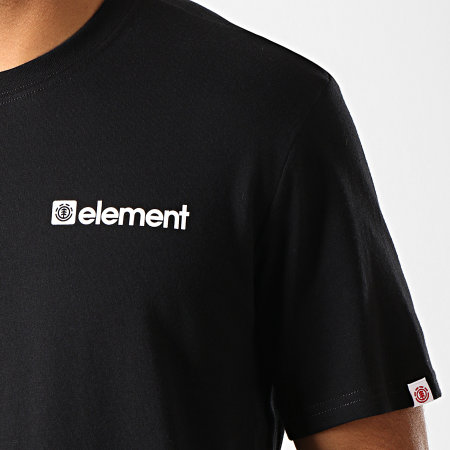 Element - Tee Shirt Joint Noir Blanc