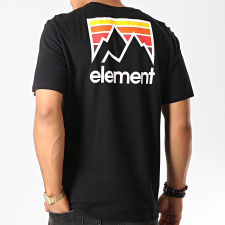 Element - Tee Shirt Joint Noir Blanc