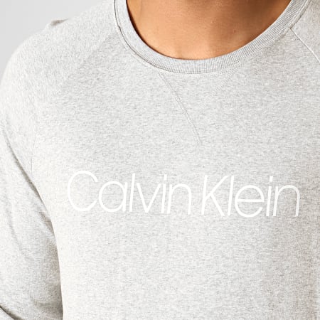 Calvin Klein - Sweat Crewneck 1769 Gris Chiné