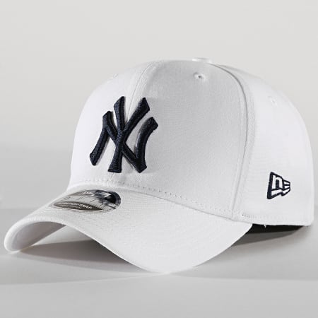 New Era - Casquette Snapback 9Fifty Base Stretch 12040168 New York Yankees Blanc