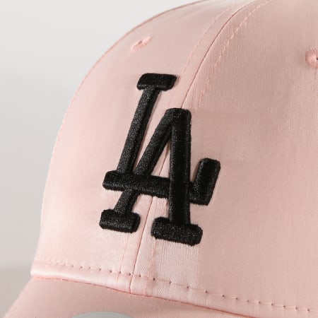 New Era - Casquette Femme 9Forty Satin 12040387 Los Angeles Dodgers Rose