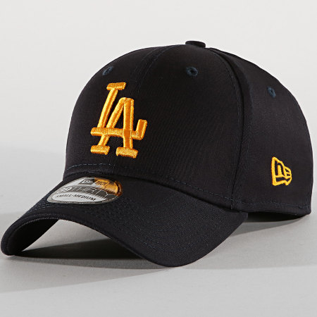 New Era - Casquette Fitted 39Thirty League Essential 12040454 Los Angeles Dodgers Bleu Marine